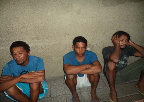 Polícia de União prende ex-detento e 2 comparsas acusados de roubo no centro da cidade